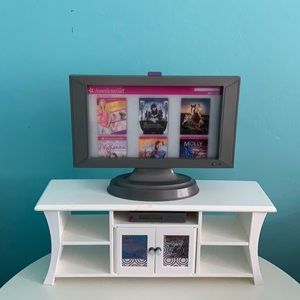 American Girl Tv, slides and console
